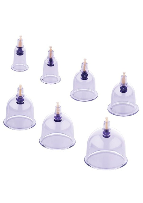 Hijama/Cupping Set- 6 pcs cups + pump