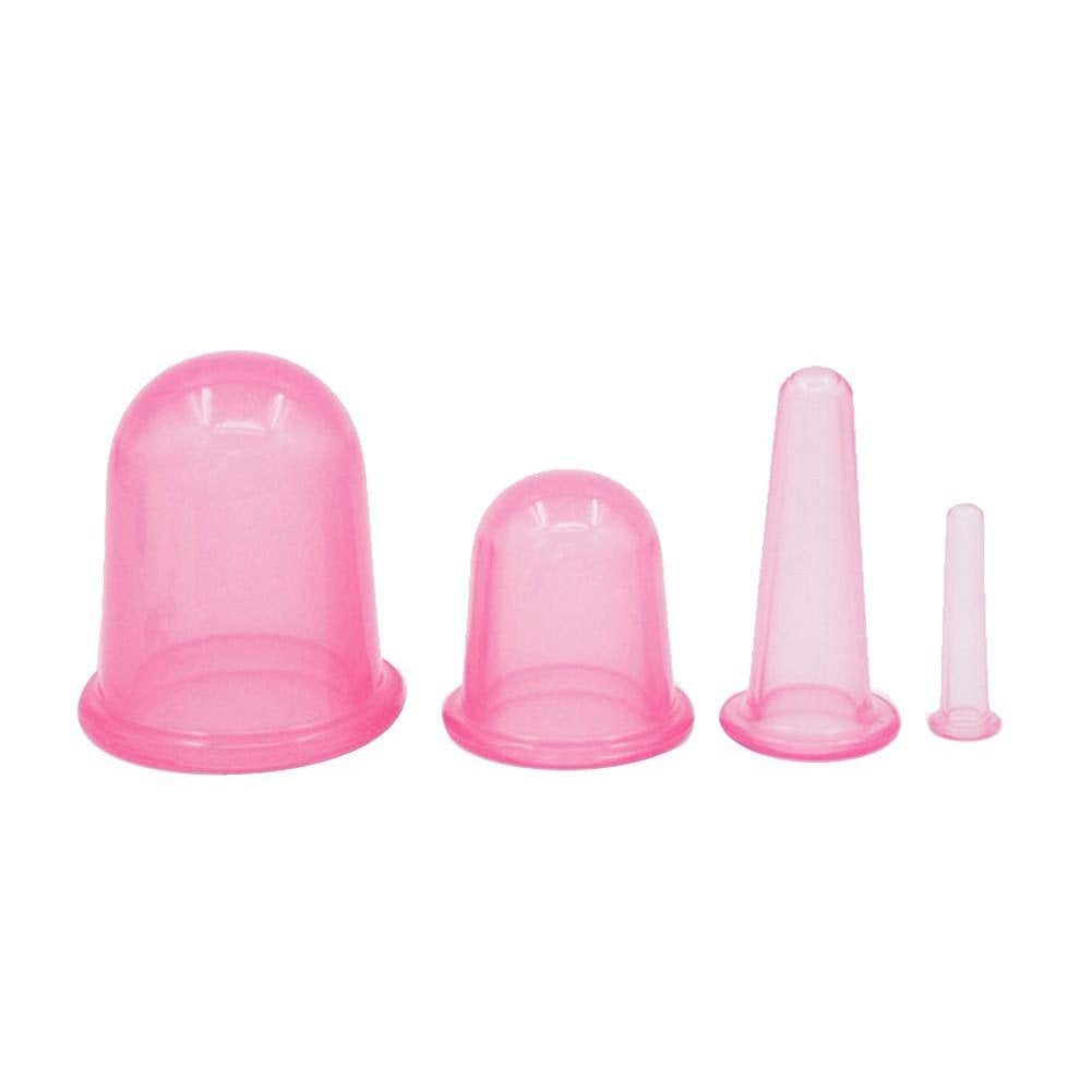 Silicone Massage Cups – Cellulite Vacuum Cup Set (5 pcs)