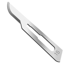 Sterile Scalpel Blades No : 11 \ 15 – 100 pcs