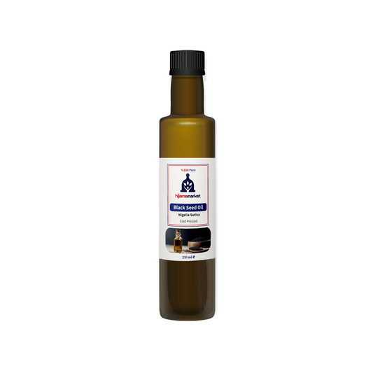 Black Seed Oil (Black Cumin Oil) Nigella Sativa %100 Pure - Cold Pressed - 250ml