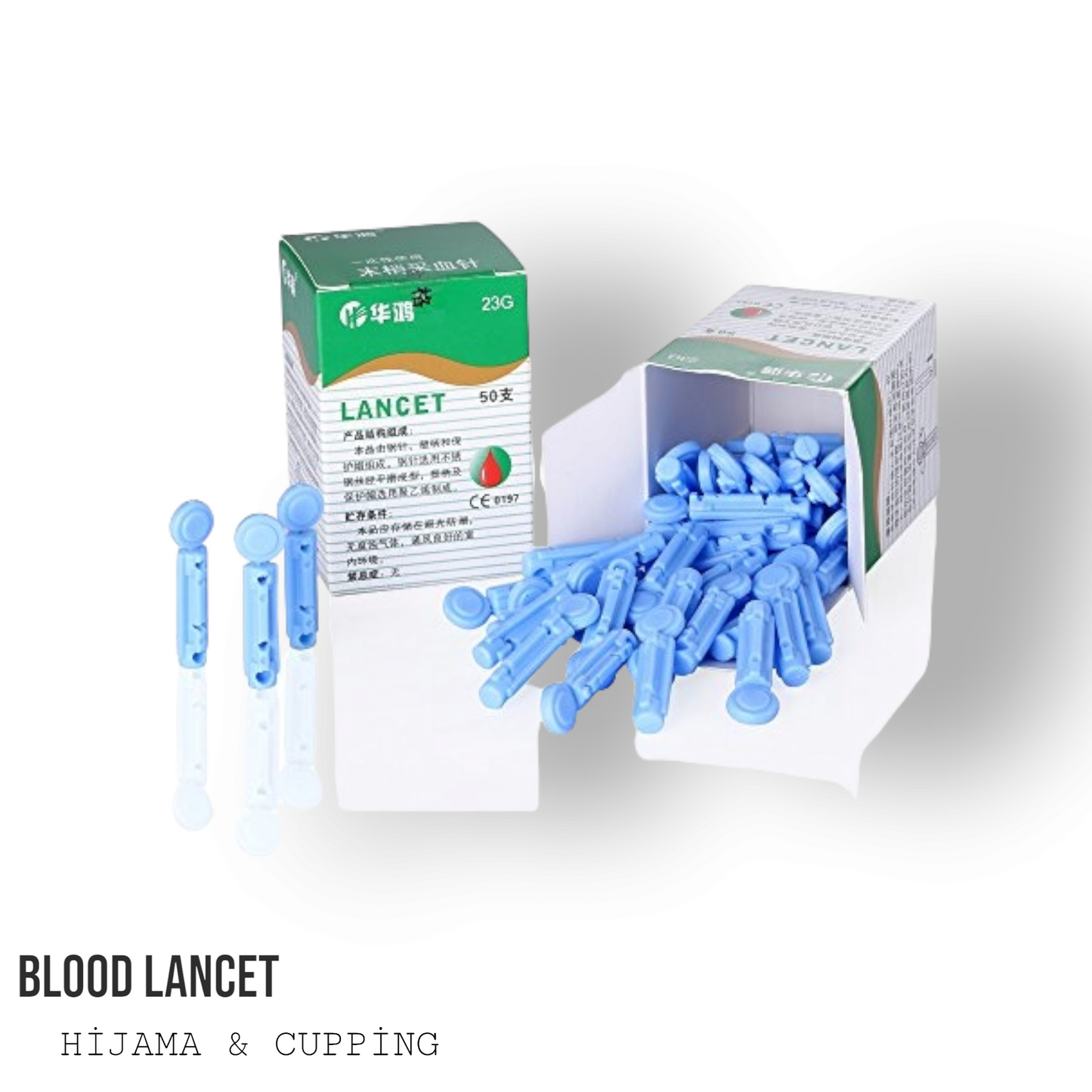 Disposable Sterile Blood Lancet - 100 pcs